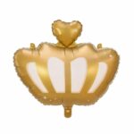 Balon bez helu: Korona, 53x43 cm Balon bez helu: Korona, 53x43 cm
