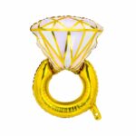 Balon bez helu: Pierścionek zaręczynowy, 56x75cm