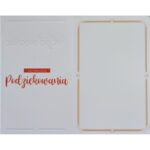 Kartka - Podziękowania, tulipany