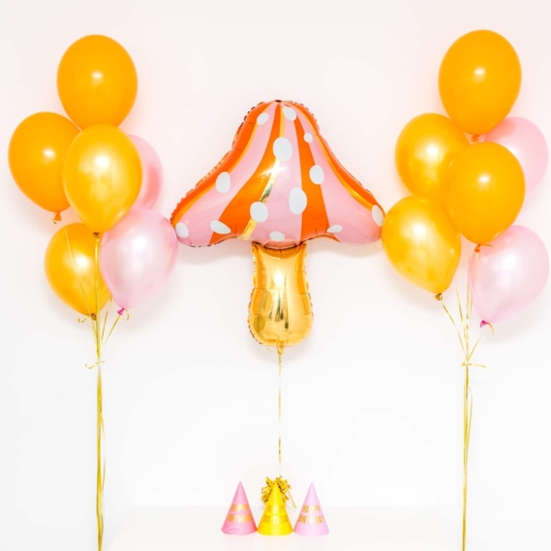 Bukiet balonowy: MAGIC MUSHROOM, napełniony helem Balony dla Dziecka Sprawdź naszą ofertę. Sklep imprezowy Szalony.pl.