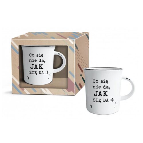 Kubek garnuszek - Co się nie da, jak się da :), 320 ml