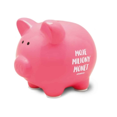 Skarbonka świnka – Moje miliony monet Prezent dla dziecka Szalony.pl - Sklep imprezowy
