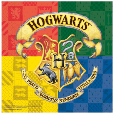 Serwetki – Hogwarts, 33 cm, 20 szt. Serwetki papierowe Szalony.pl - Sklep imprezowy