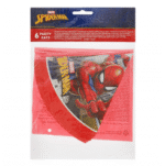Czapeczki papierowe - Spiderman, 6 szt