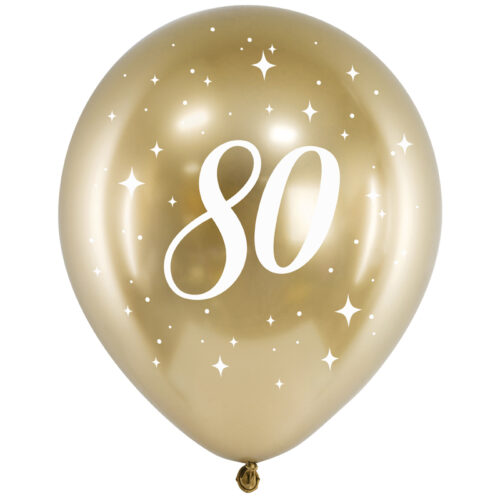 Balon z helem: 80, glossy, 30 cm