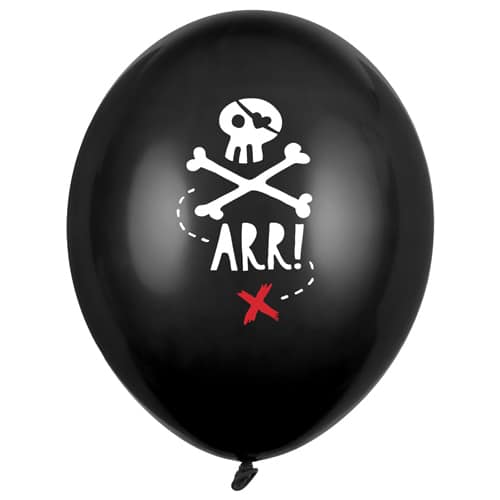 Balon z helem: Arrr, Pirat, 30 cm Balony dla Dziecka Sprawdź naszą ofertę. Sklep imprezowy Szalony.pl. 4