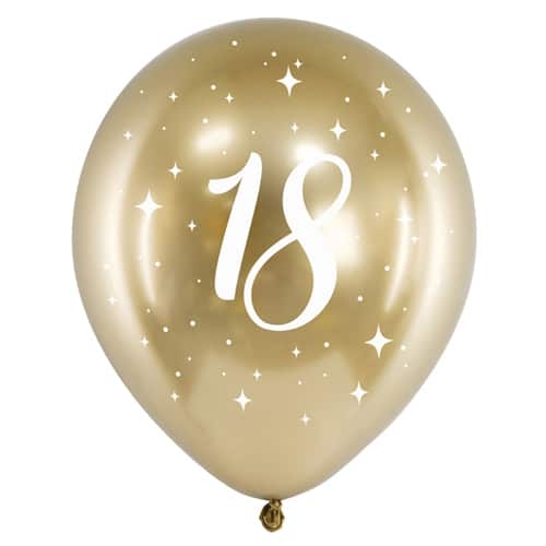 Balon z helem: 18, glossy, 30 cm Balony na 18 urodziny Sprawdź naszą ofertę. Sklep imprezowy Szalony.pl.