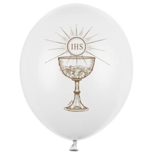Balon z helem: IHS, 30 cm Szalony.pl