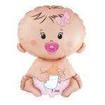 Balon bez helu: Dziewczynka, postać, 67x46cm – Balony bez helu – Szalony.pl