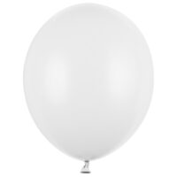 Balon z helem: Metallic Pure White, 30 cm – Balony z helem (Trójmiasto) – Szalony.pl