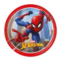 Talerzyki papierowe – Spiderman, 19.5 cm – Talerzyki papierowe – Szalony.pl