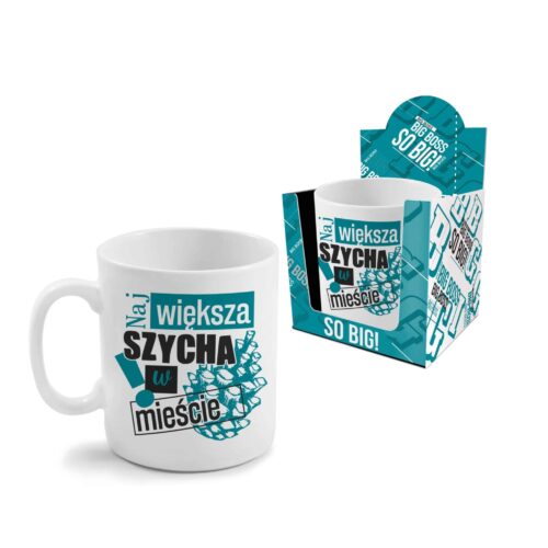 Kubek BIG BOSS - Duży kubek ma znaczenie, 1000 ml