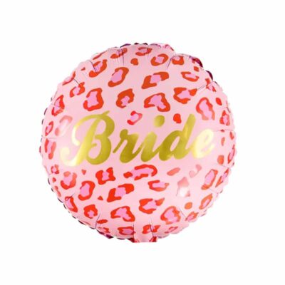 Balon z helem: Bride, różowy, 14″ Balony na Wieczór Panieński Szalony.pl - Sklep imprezowy
