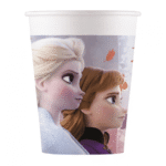 Kubeczki papierowe - Frozen, 200 ml, 8szt.