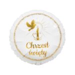 Balon bez helu: Chrzest Święty, gołąb, 18″ – Prezent na Chrzest – Szalony.pl