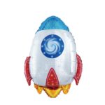 Balon bez helu: Rakieta, 56x75cm – Balony bez helu – Szalony.pl