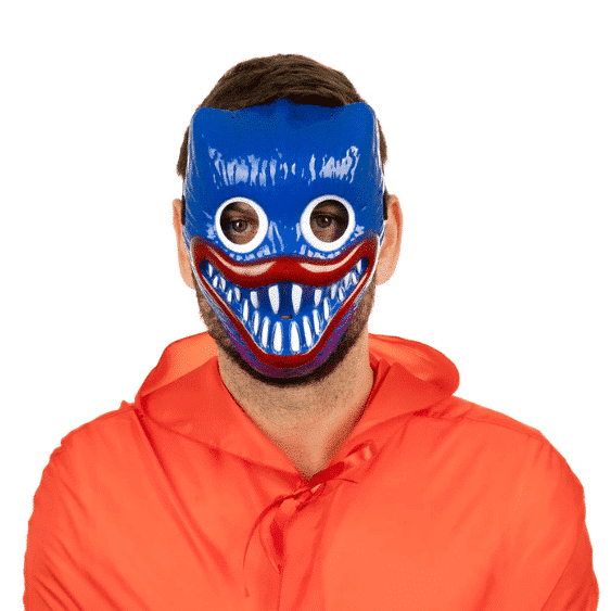Maska – Huggy Wuggy, niebieski Halloween 2023 Sprawdź naszą ofertę. Sklep imprezowy Szalony.pl. 2
