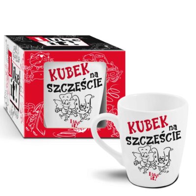 Kubek I LIKE IT! – Kubek na szczęście, 300 ml Śmieszne kubki Szalony.pl - Sklep imprezowy
