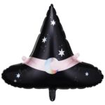 Balon bez helu: Kapelusz czarownicy, 66.5 x 57.5cm – Dekoracje imprezowe – Szalony.pl