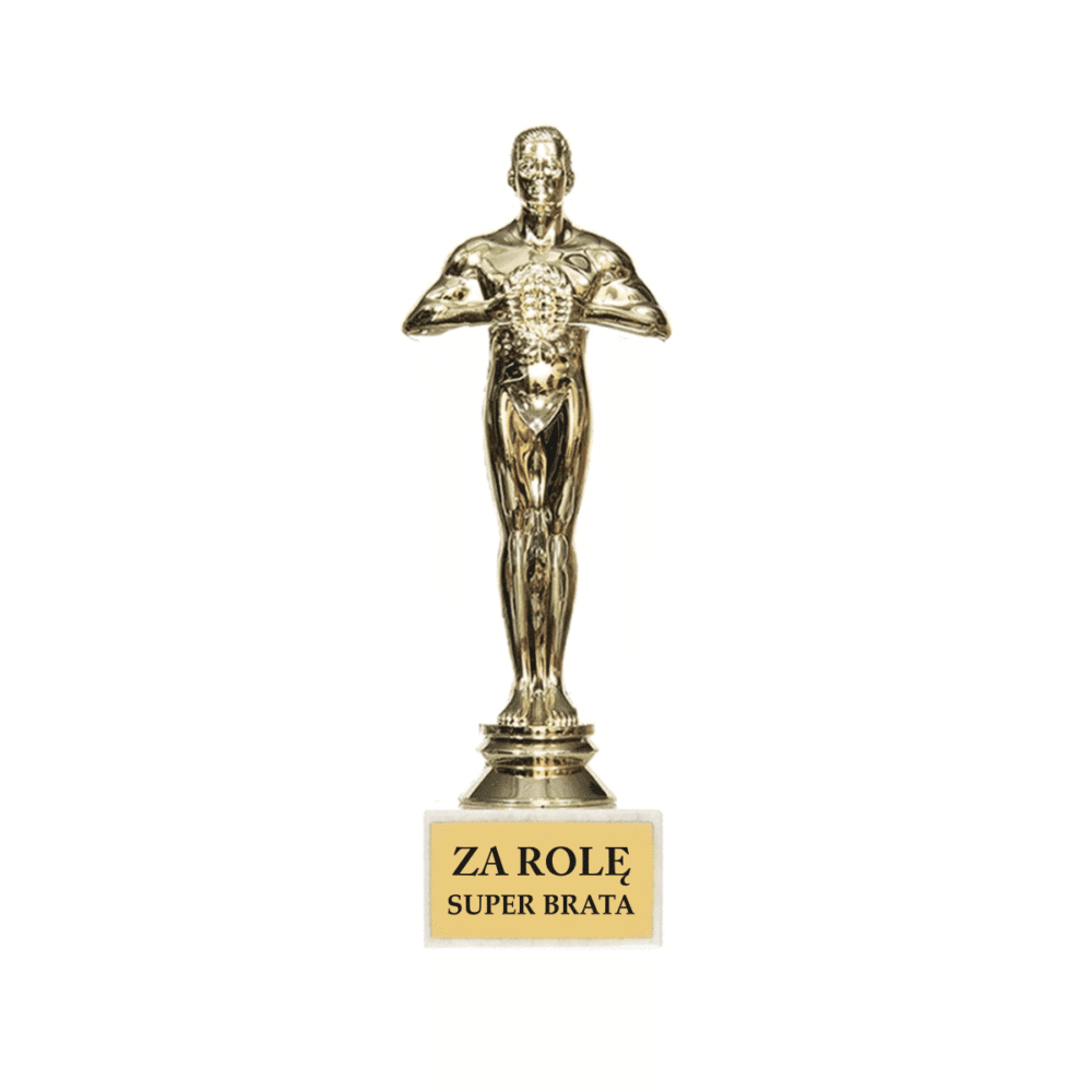 Statuetka "Za rolę super brata"