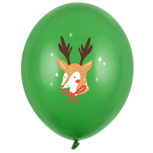 Balon z helem: Renifer, 30 cm