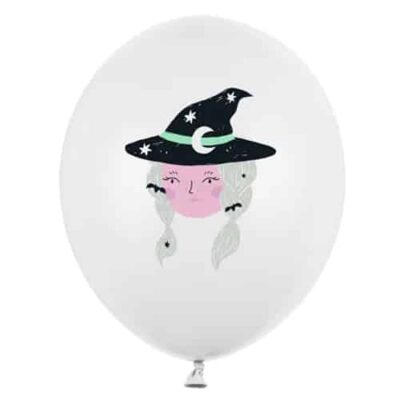 Balon z helem: Wiedźma, 30 cm Balony na Halloween Szalony.pl - Sklep imprezowy