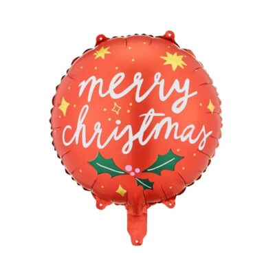 Balon z helem: Merry Christmas, 18″ Balony z helem Szalony.pl - Sklep imprezowy