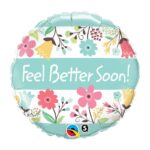 Balon bez helu: Feel Better Soon!, 18″ – Balony bez helu – Szalony.pl