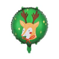 Balon bez helu: Renifer, 18″ – Balony bez helu – Szalony.pl