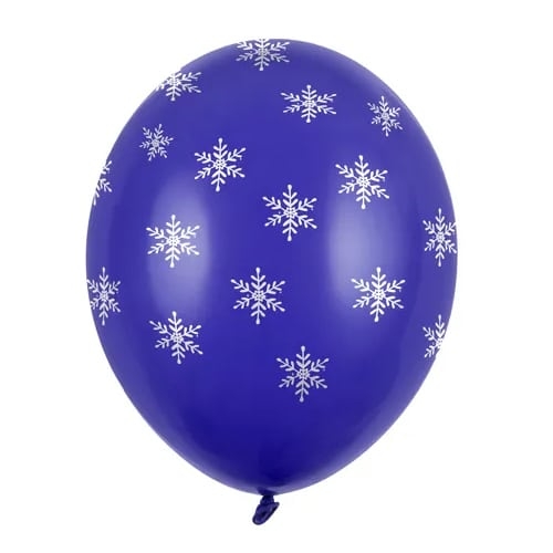Balon bez helu: Śnieżynka, 30 cm Balony bez helu Sprawdź naszą ofertę. Sklep imprezowy Szalony.pl.