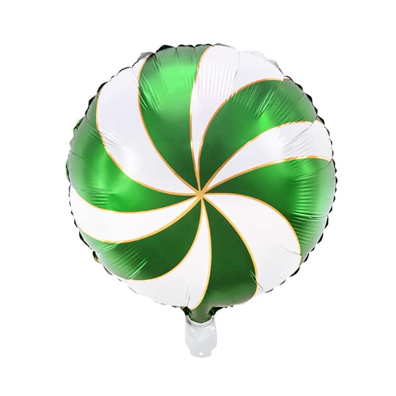 Balon bez helu: Cukierek, zielony, 14″ Boże Narodzenie Sprawdź naszą ofertę. Sklep imprezowy Szalony.pl. 2