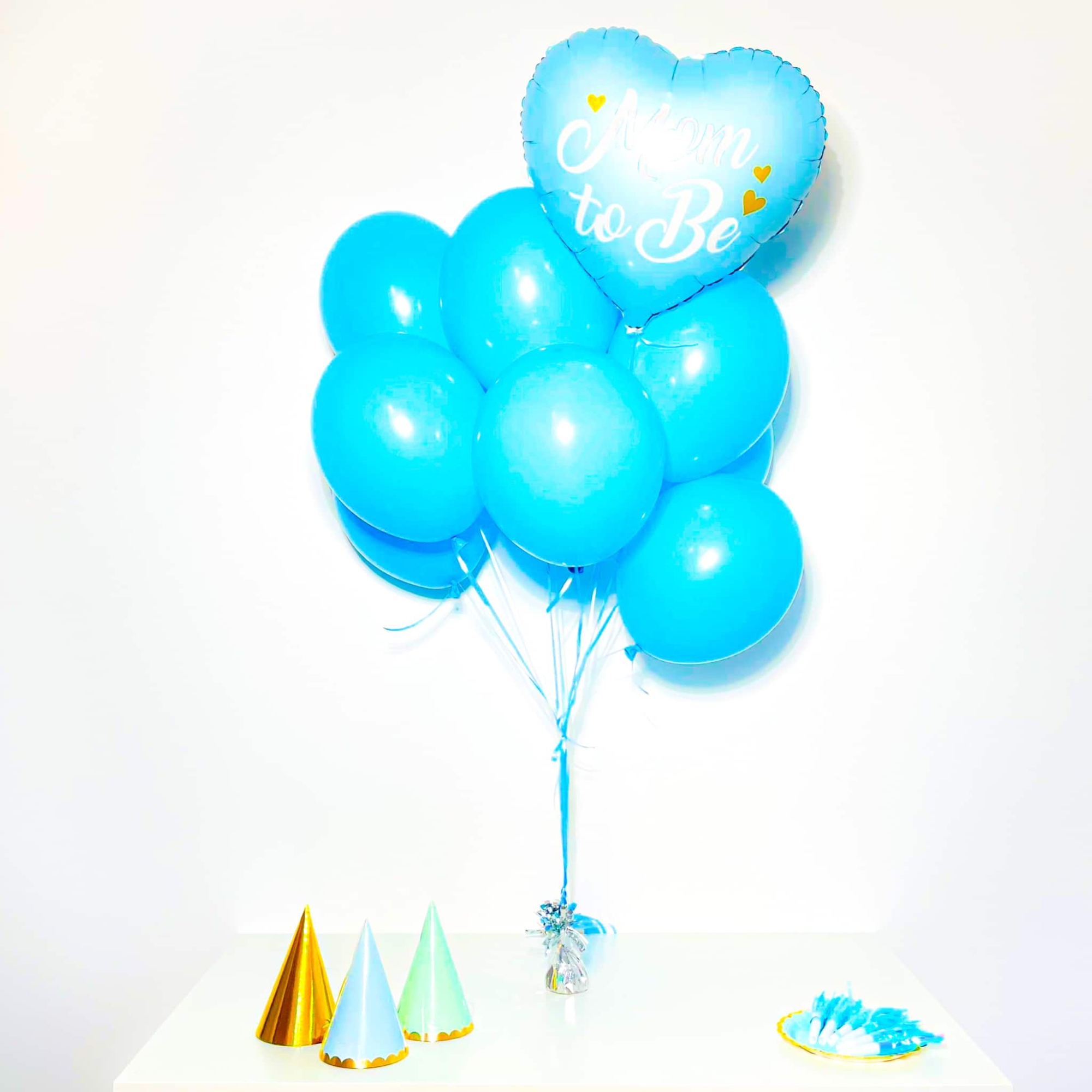 Bukiet balonowy: LITTLE SON, napełniony helem Balony na Narodziny Szalony.pl - Sklep imprezowy