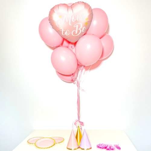 Bukiet balonowy: LITTLE DAUGHTER, napełniony helem Balony na Narodziny Sprawdź naszą ofertę. Sklep imprezowy Szalony.pl.