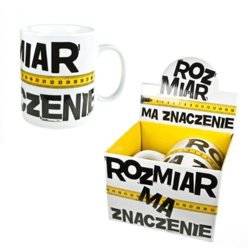 Kubek GIGANT - Rozmiar ma znaczenie