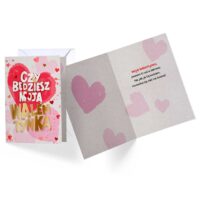 Kartka walentynkowa – Dzień dobry kocham Cię! – Prezent na Walentynki – Szalony.pl