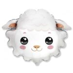 Balon bez helu: Owieczka, 50cm – Balony bez helu – Szalony.pl