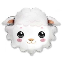 Balon bez helu: Owieczka, 50cm – Balony bez helu – Szalony.pl