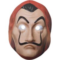 Maska papierowa – Salvador Dali – Maski imprezowe – Szalony.pl