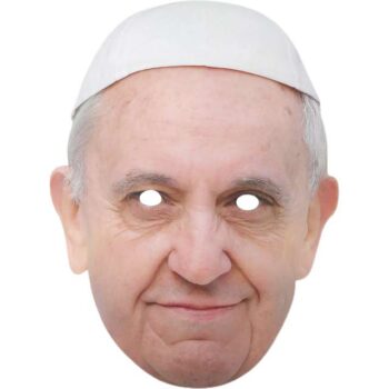 Maska papierowa – Papież Franciszek – Maski imprezowe – Szalony.pl