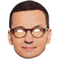 Maska papierowa – Mateusz Morawiecki – Maski imprezowe – Szalony.pl