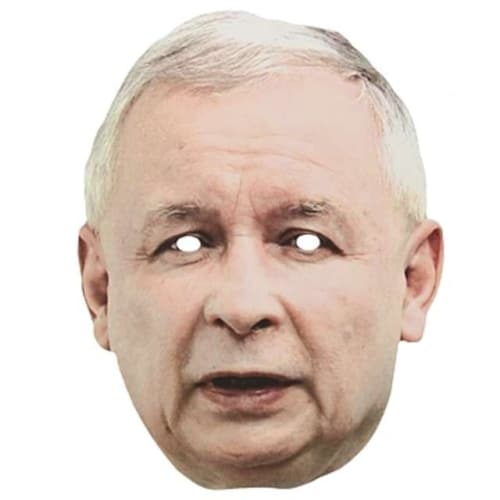Maska papierowa – Jarosław Kaczyński Maski Sprawdź naszą ofertę. Sklep imprezowy Szalony.pl.