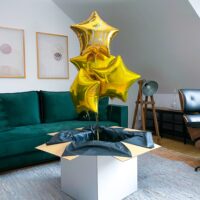 Pudło balonowe: Sto Lat, Nr. 7. Szalony.pl - Sklep imprezowy. – Szalony.pl – Szalony.pl – Szalony.pl