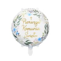Balon bez helu: Pierwsza Komunia Święta, 18′ – Balony bez helu – Szalony.pl