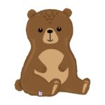 Balon bez helu: Niedźwiedź, pakowany, 34” – Balony bez helu – Szalony.pl