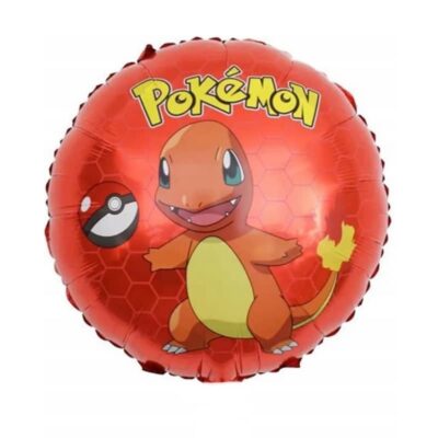 Balon z helem: Charmander, Pokemon, 18″ Bajkowe z helem Szalony.pl - Sklep imprezowy