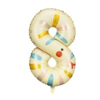 Balon bez helu: cyfra 1 – 86cm, żyrafa – Balony bez helu – Szalony.pl