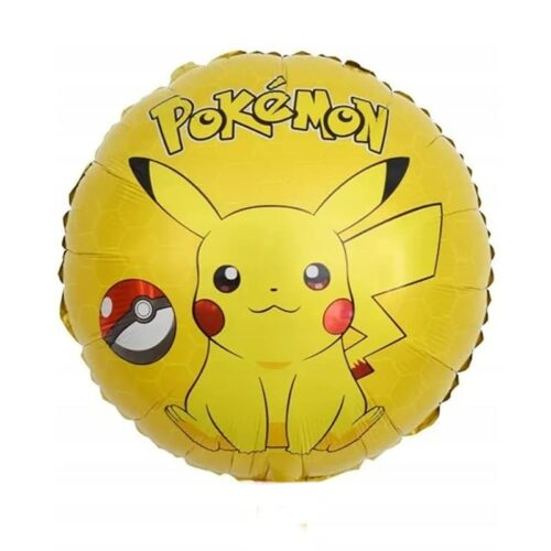 Balon bez helu: Pikachu, Pokemon, 18"