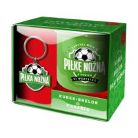 Kubek hobby – Kubek Fana Piłki Nożnej + brelok – Śmieszne kubki – Szalony.pl