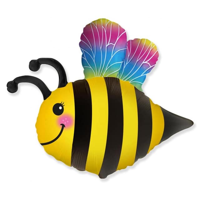 Balon z helem: Wesoła pszczółka, 24″ Balony z helem Szalony.pl - Sklep imprezowy