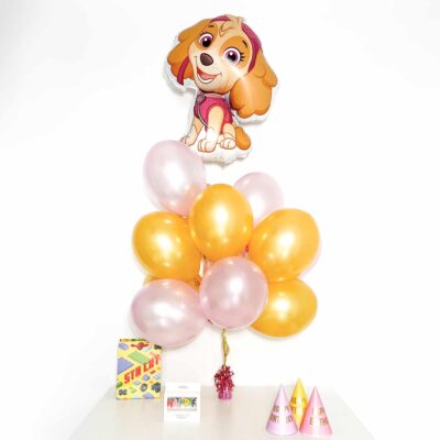 Bukiet balonowy: HAPPY SKYE, napełniony helem Balony dla Dziecka Szalony.pl - Sklep imprezowy